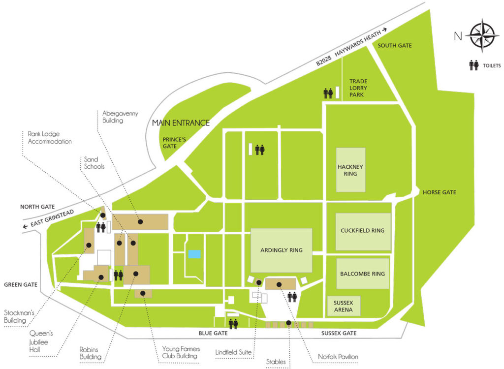 Floorplan South of England Event Centre